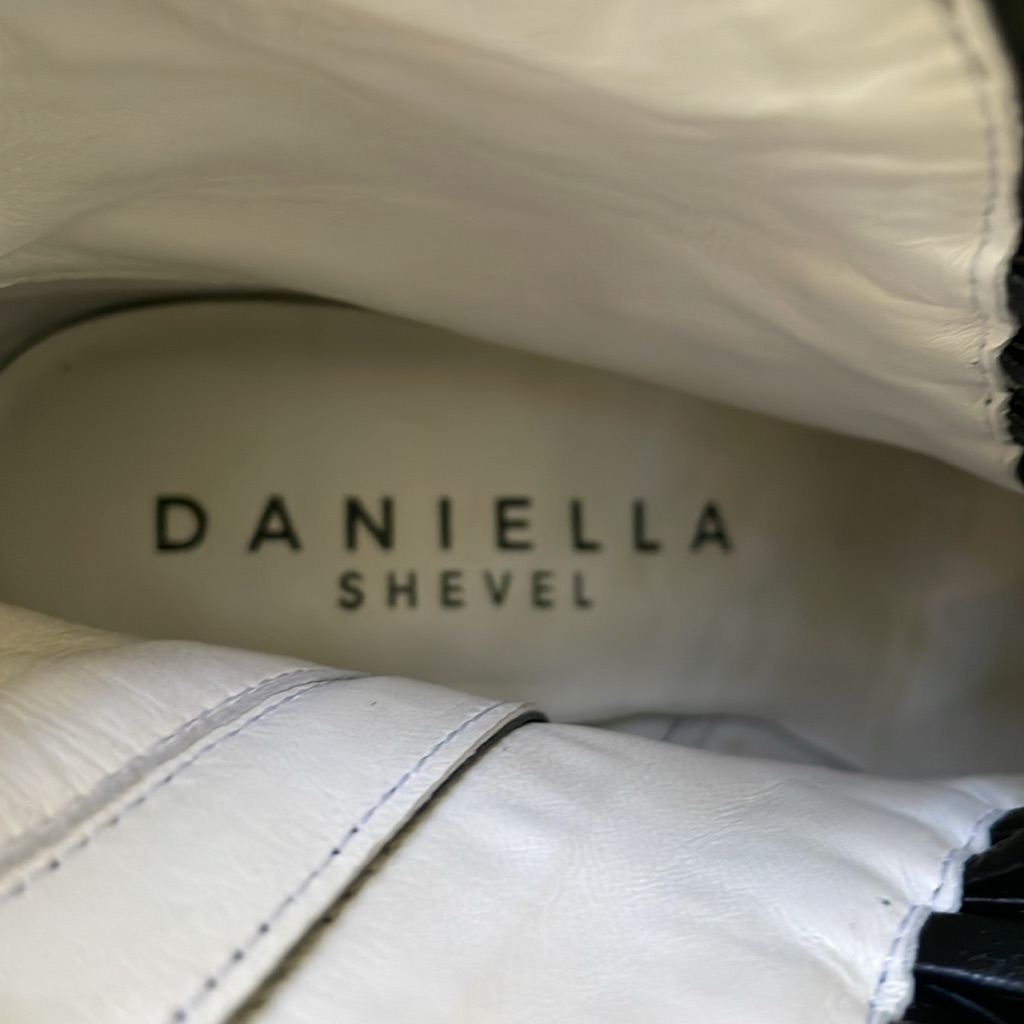 New Black Daniella Shevel Leather Booties — image 6 of 8